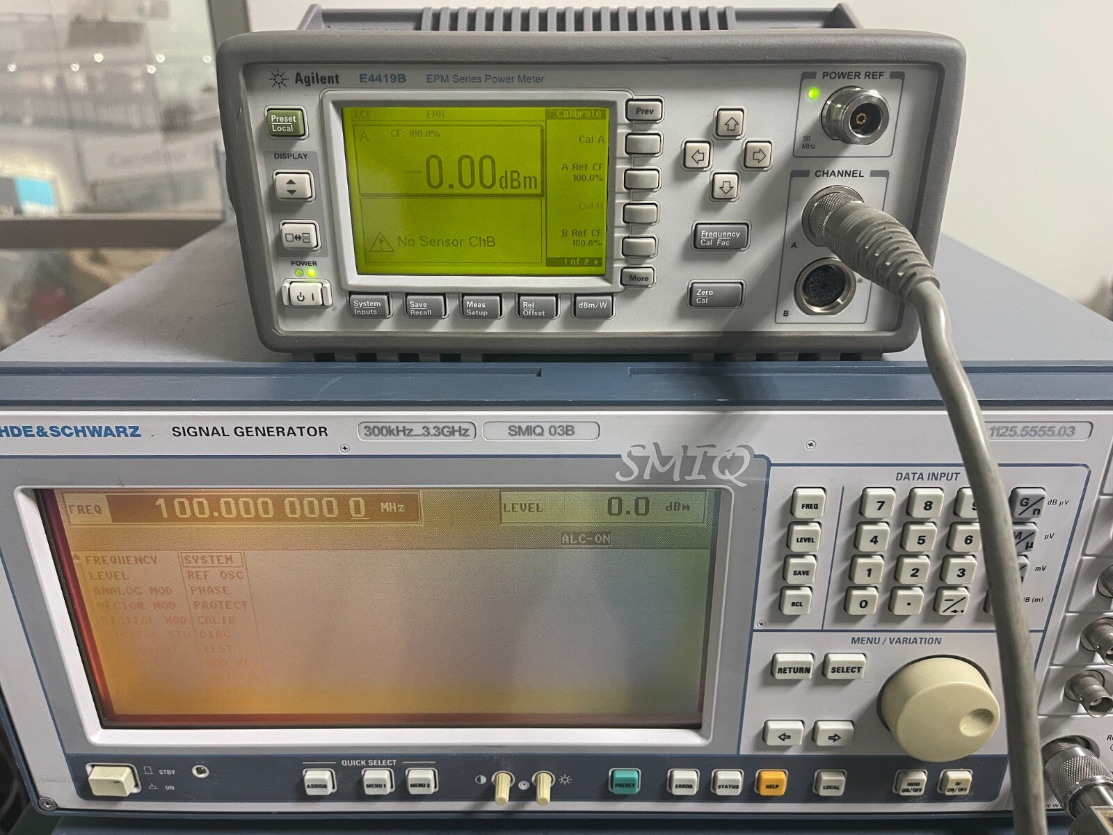 Agilent E4419B EPM Dual Channel Power Meter  _ QB43312241