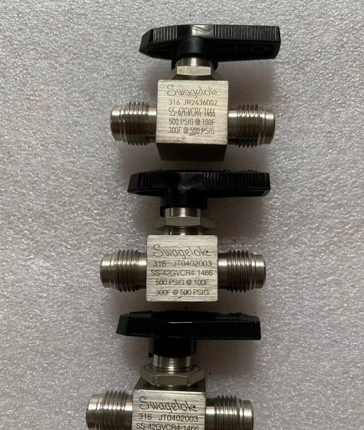1pc USED Swagelok SS-42GVCR4-1466 1/4VCR Ball Valve TESTED