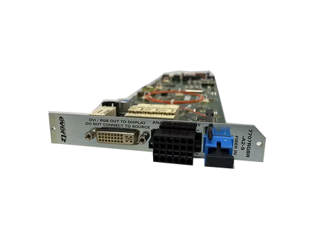 Evertz 7707RGBR RGBHV/DVI/KVM Fiber Receiver