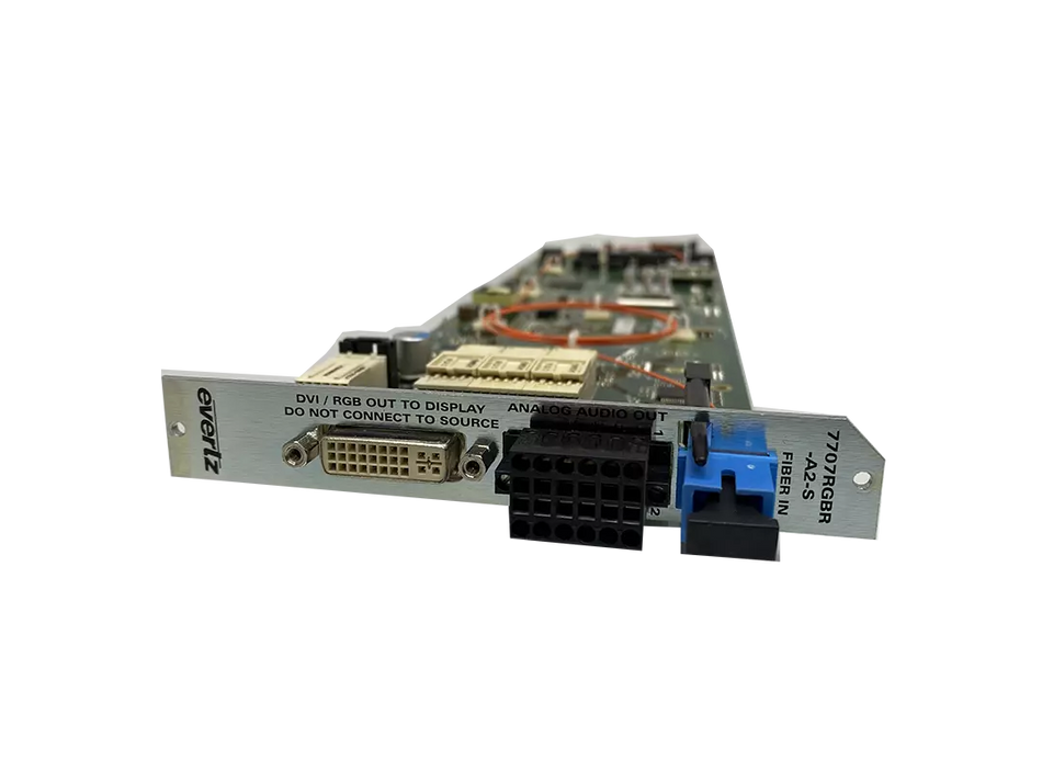 Evertz 7707RGBR RGBHV/DVI/KVM Fiber Receiver
