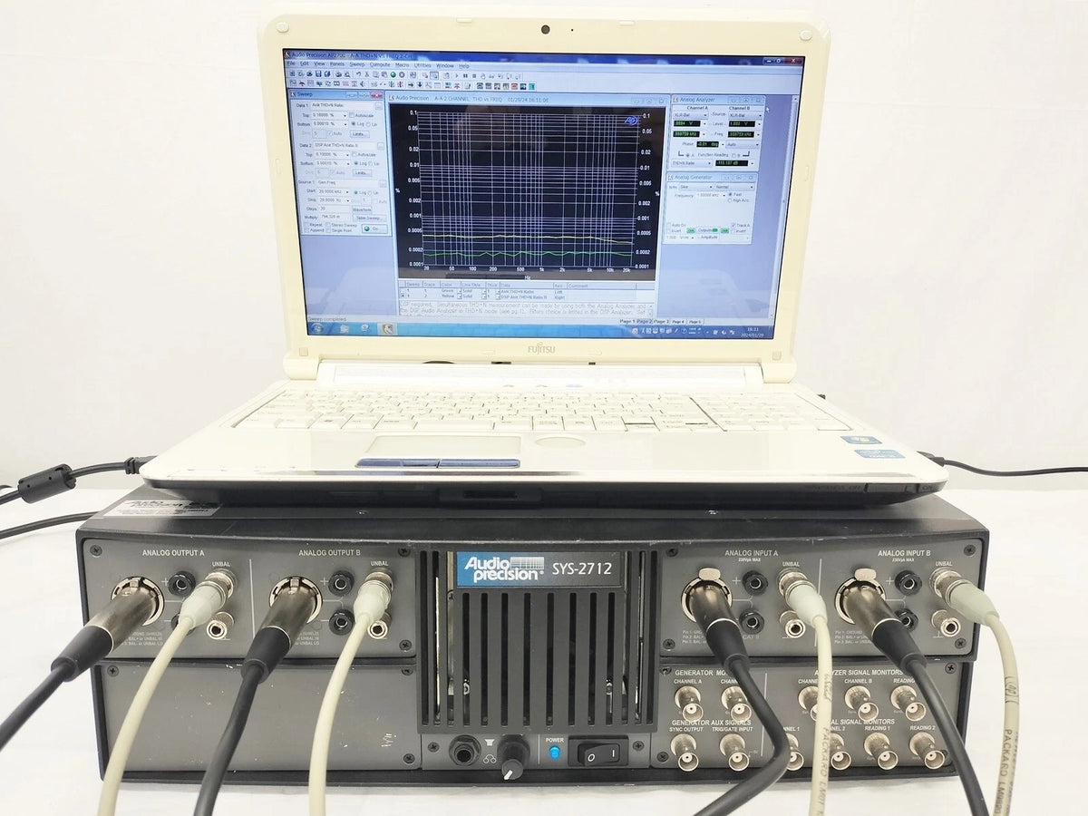 Audio Precision SYS-2712 Audio Analyzer for Professional Sound Testing