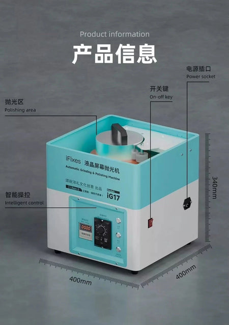 IFIXES iG17 Automatic Grinding & Polishing Machine for Phone LCD Screen Scratch