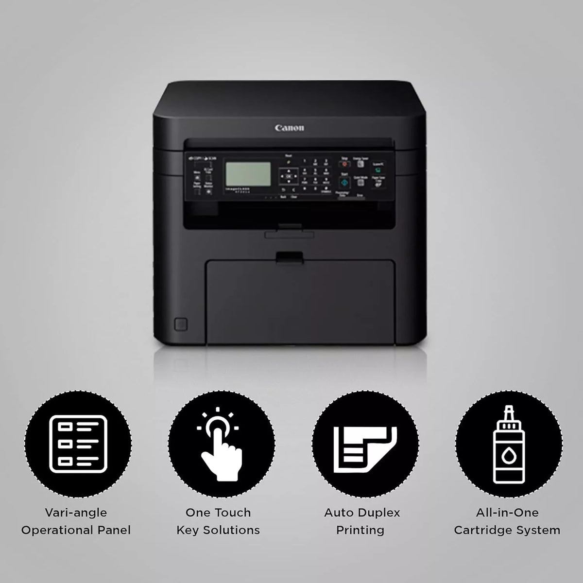 Canon MF241D Digital Multifunction Laser Printer, Black, Standard