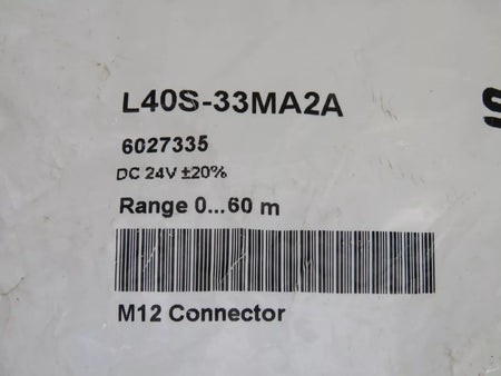 SICK L40S-33MA2A Metal Housing 6027335 L4000 Sender Range 60m