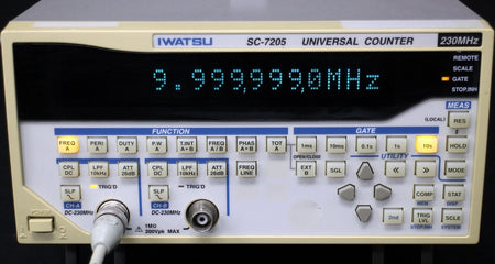 IWATSU SC7205 230MHz 2ch Universal Counter