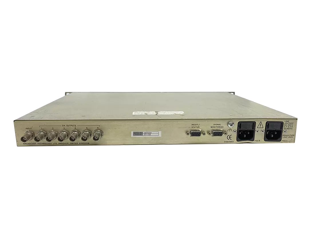 Broadcast Technology ASI Distribution Amplifier