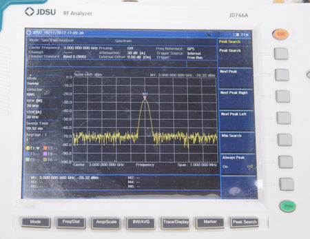 JDSU JD746A 4GHz Spectrum Analyzer / Signal Generator / Optical Power Meter