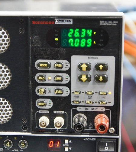 Sorensen SLH-60-360-1800 Programmable DC Load 60V / 360A / 1800W