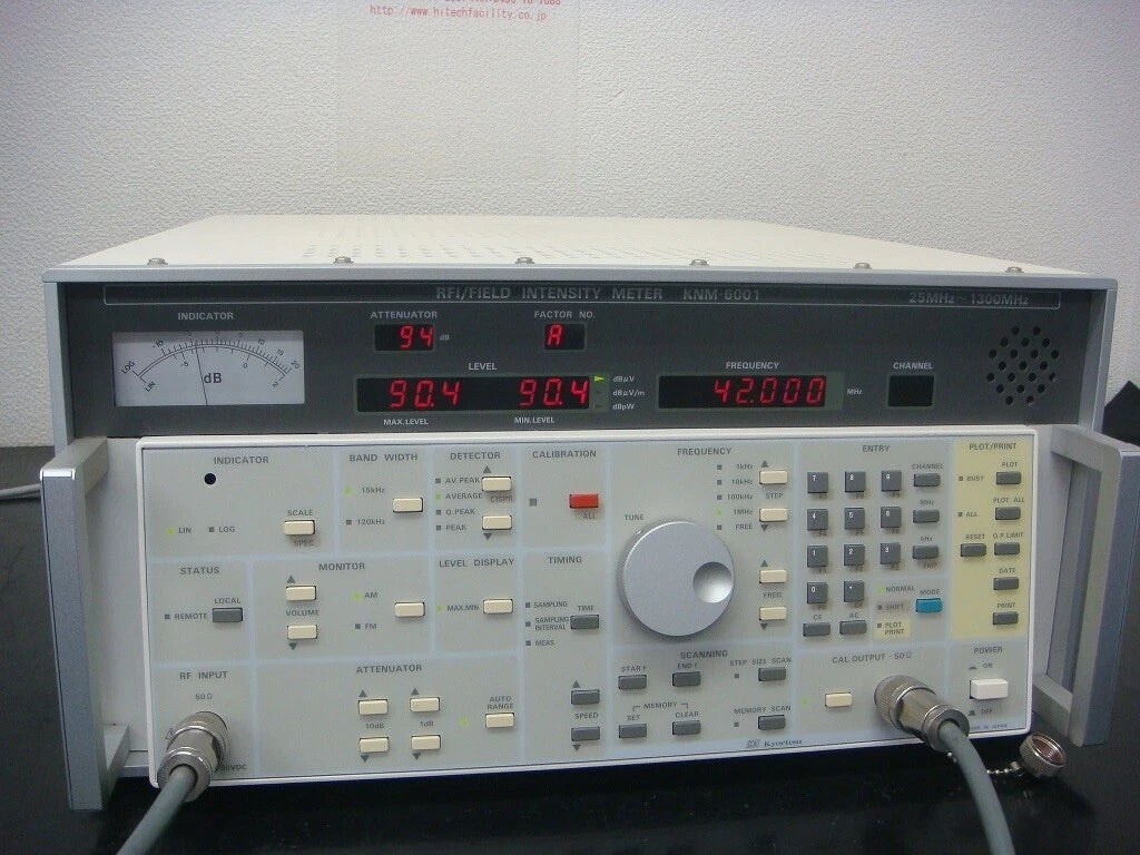 KYORITSU KNM-6001 Field Intensity Meter 25-1300MHz