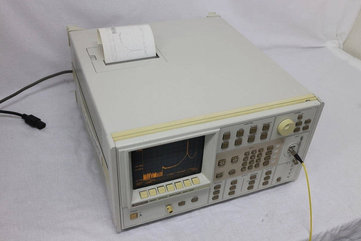 ADVANTEST Q8381 600nm-1750nm Optical Spectrum Analyzer