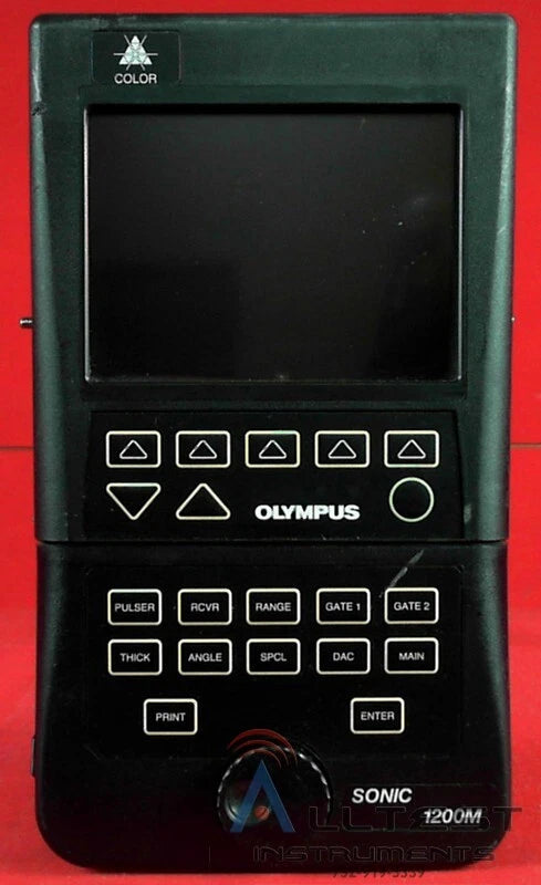Olympus Sonic 1200M Ultrasonic Flaw Detector NDT Kruatkramer Staveley Nortec