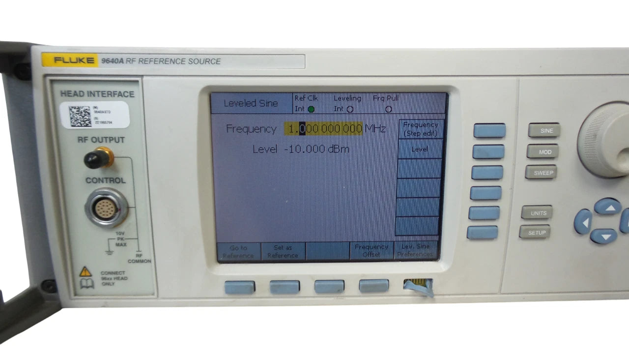 FLUKE 9640A RF Reference Source Model 9640A-STD