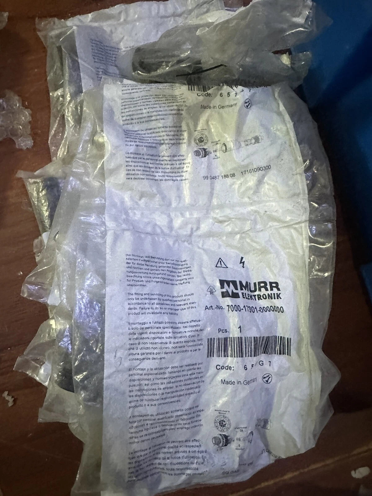 MURR/7000-17301-0000000 Control Cable for Industrial Automation