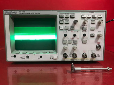 HP Agilent Keysight 83475B Lightwave Communication Analyzer/Oscilloscope