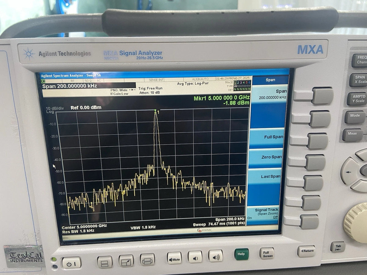HP 83731A 2-20GHz Synthesized Sweep/CW Signal Generator CAL’d with Option 1E4 1E5