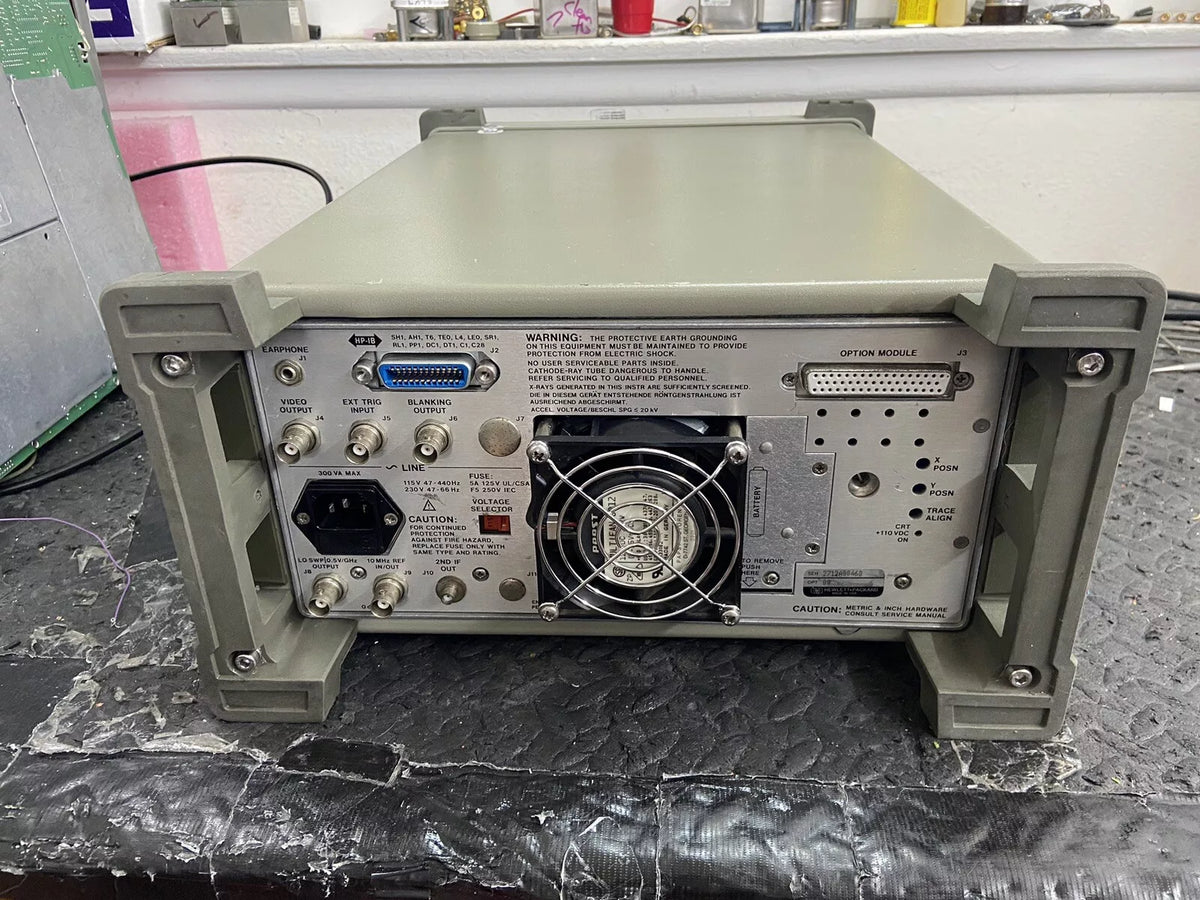 8560E Spectrum Analyzer with Tracking Generator 002 CALD w/ Cert