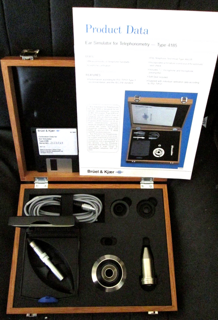 Ear Simulator for Telephonometry