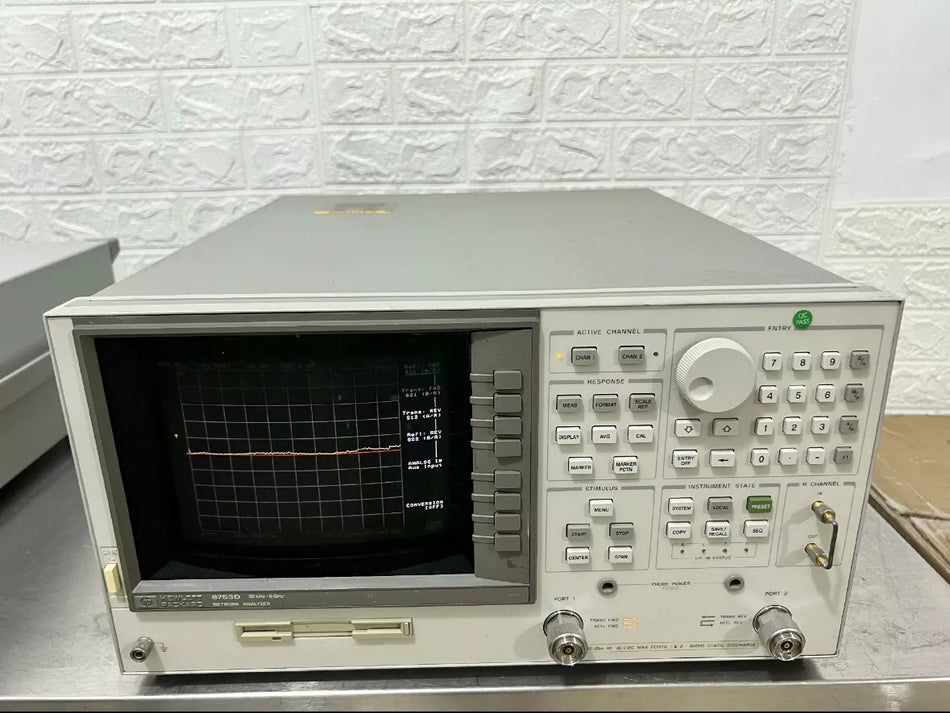 USED 1 PCS HP 8753D Network Analyzer 30 kHz to 3 GHz