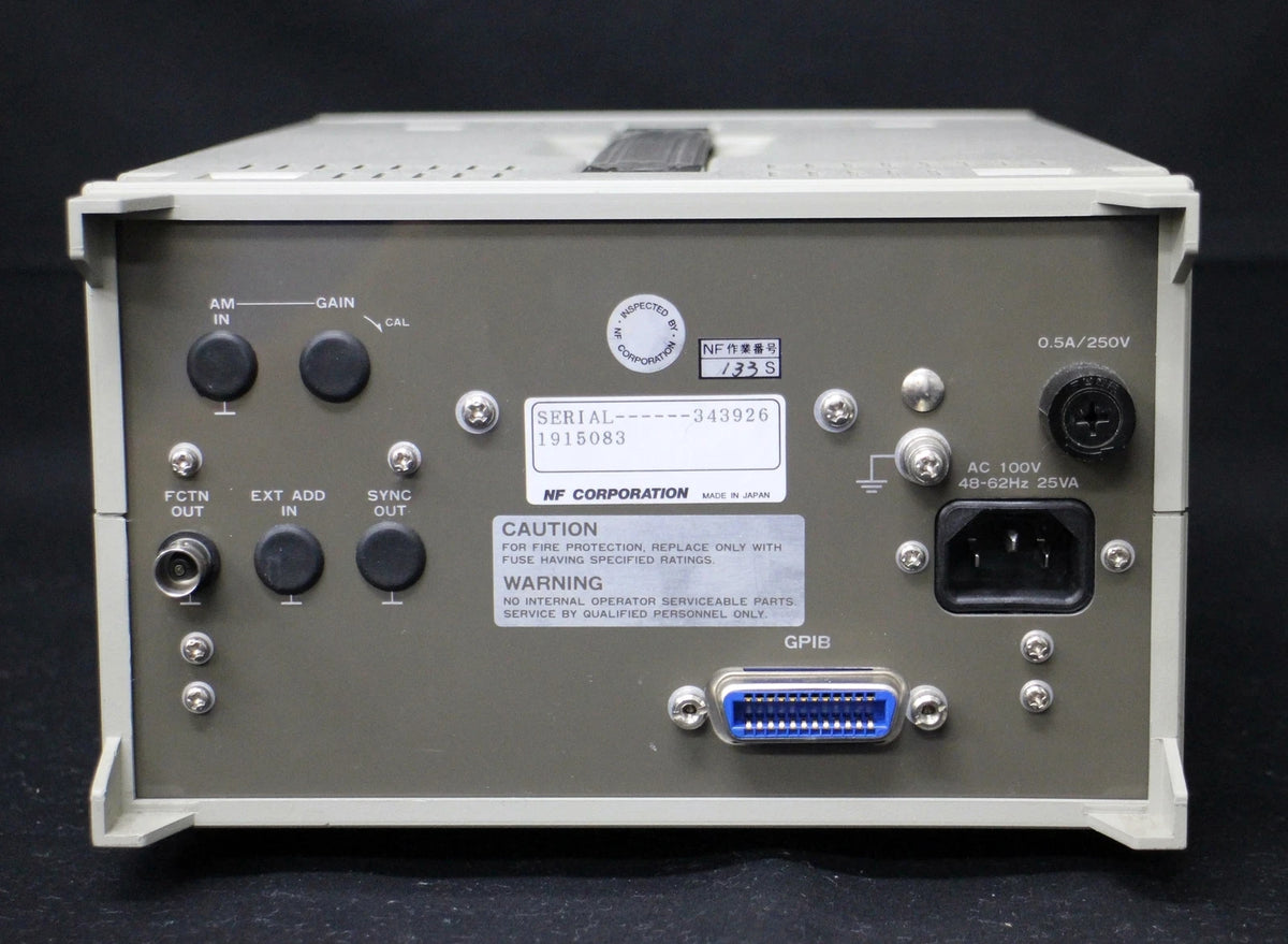 NF 1915 2MHz Function Synthesizer