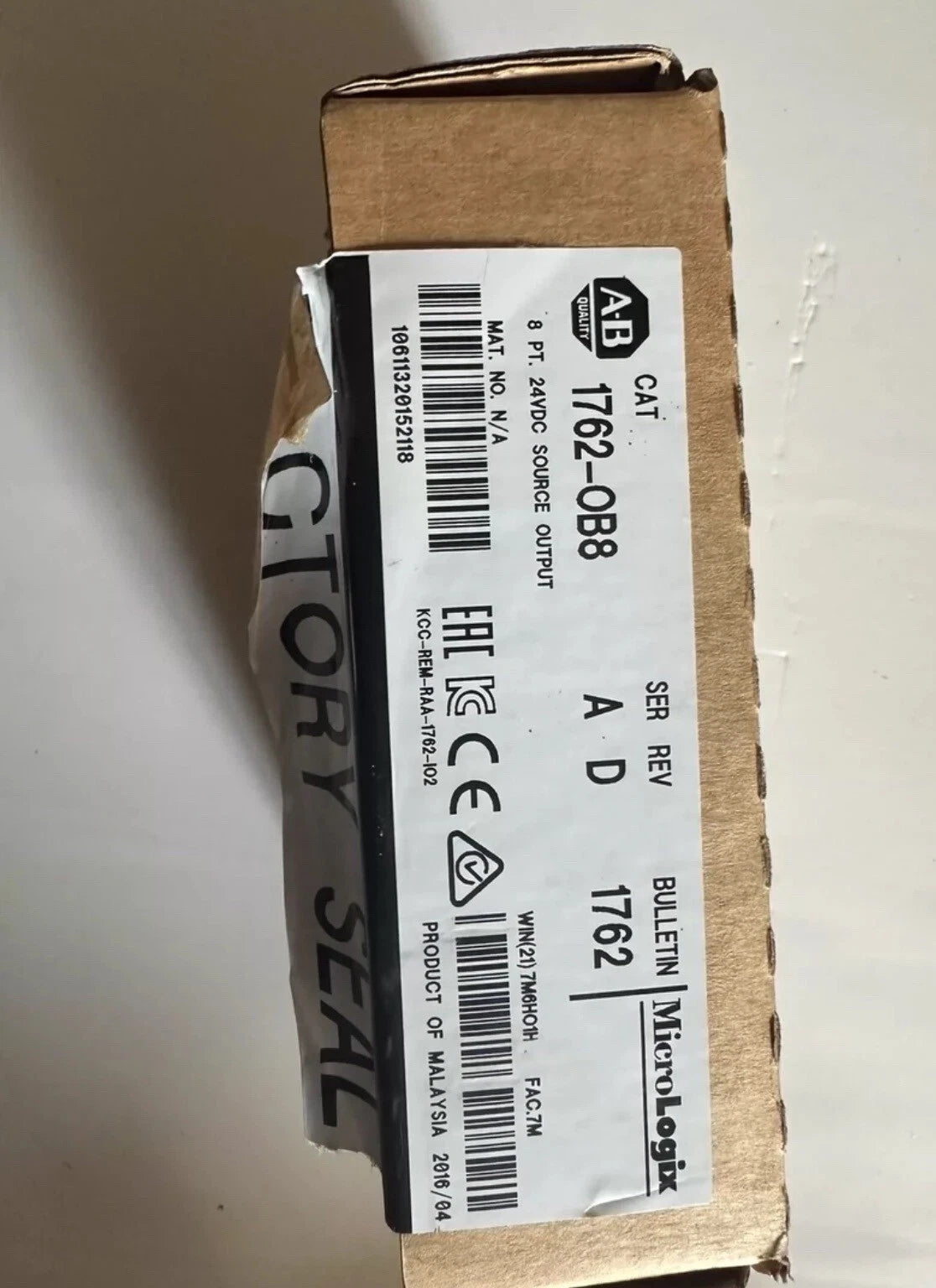 1762-OB8: Compact Digital Output Module - 8 Points