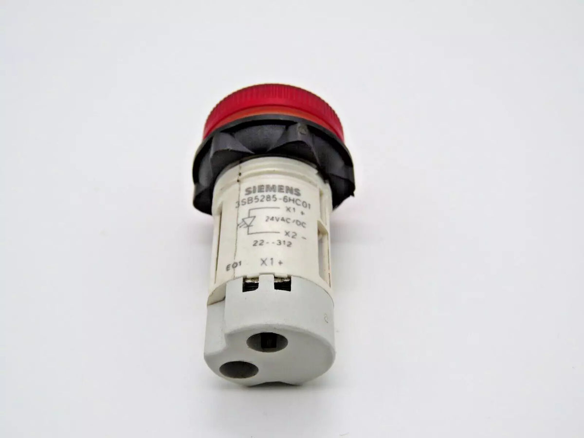 Siemens 3SB5285-6HC01 Red LED Pilot Light Push Button Indicating Lamp