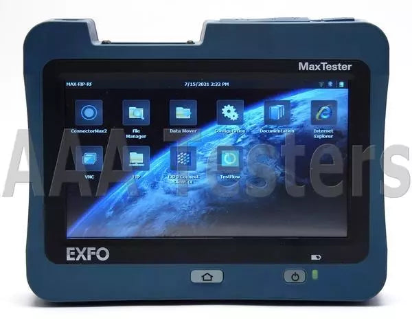 EXFO MaxTester MAX-FIP Fiber Optic Certifier Mainframe