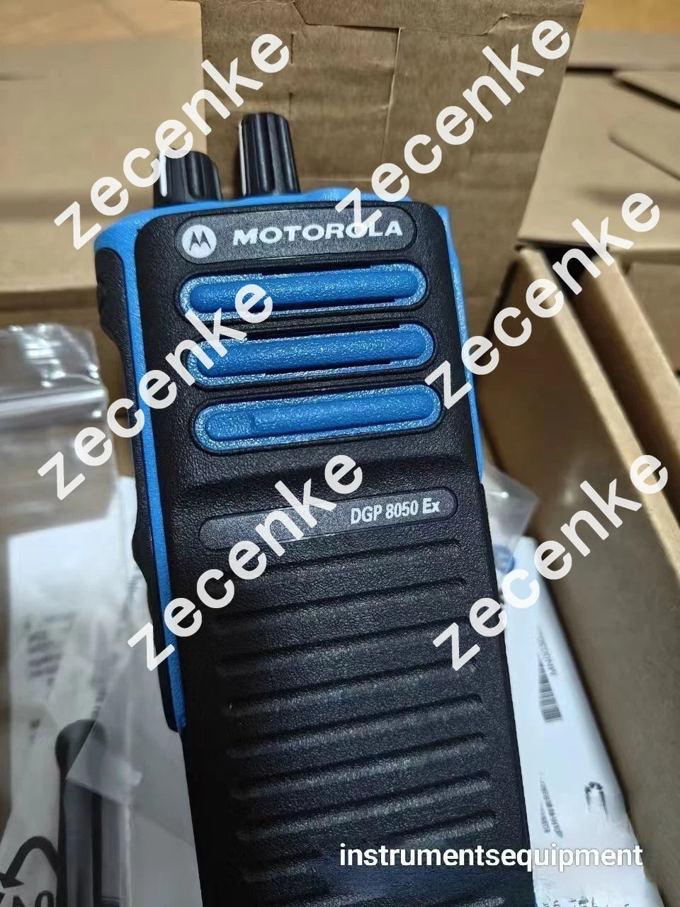 Motorola DGP 8050EX Portable Two-Way Radio by FedEx or DHL