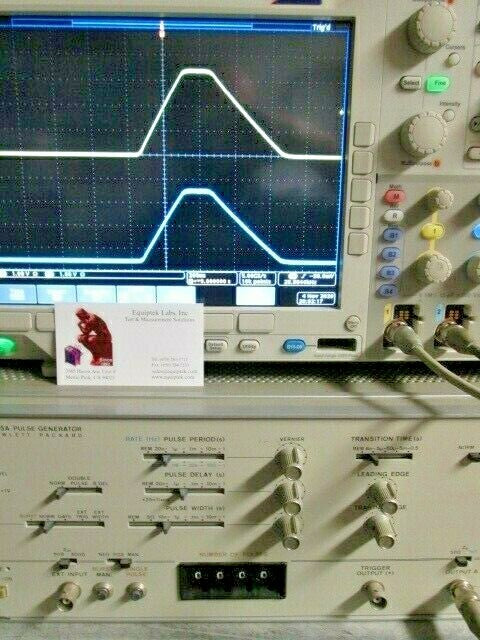 Dual Output Pulse Generator 50 MHz by HP