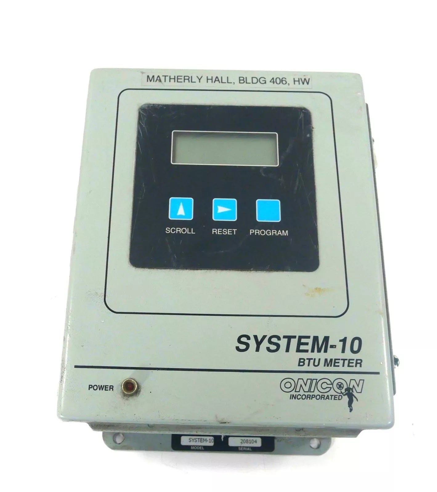 BTU Meter-Onicon System 10 - Energy Monitoring System