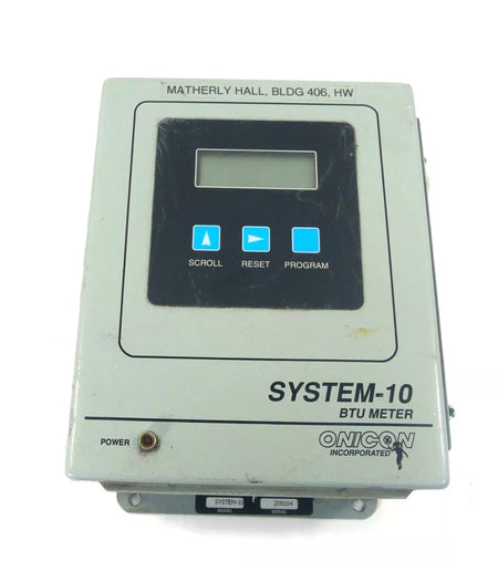 BTU Meter-Onicon System 10 - Energy Monitoring System