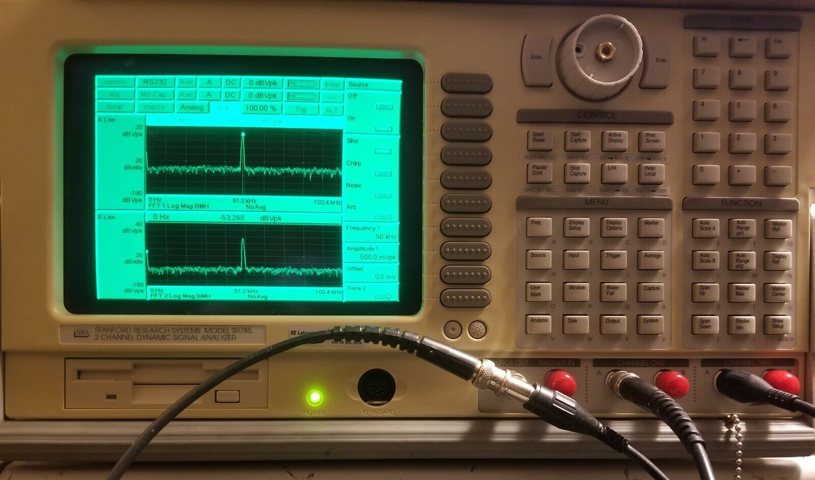 SR785 Dynamic Signal Analyzer by Stanford Research