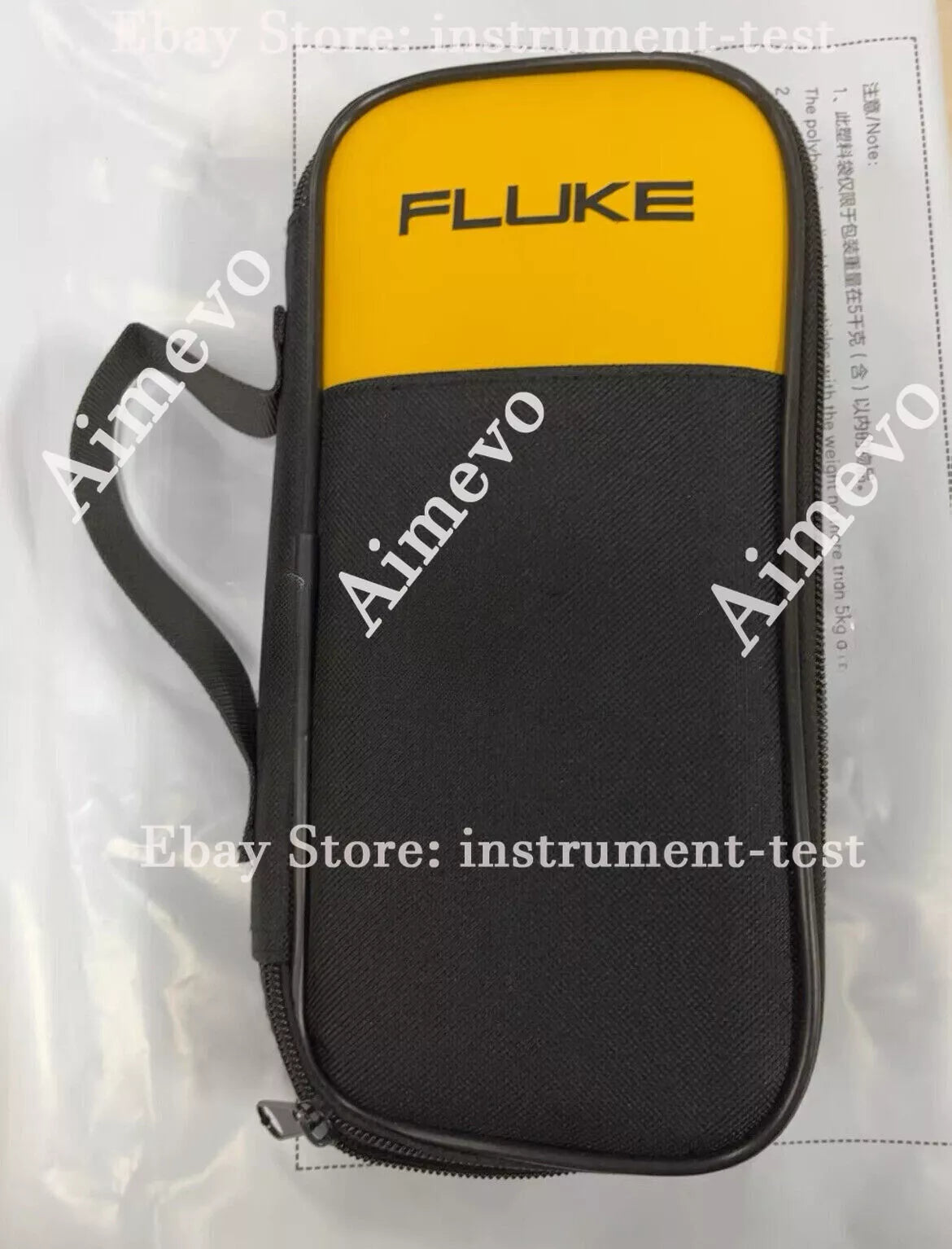 Durable Clamp Meter Bag compatible with Fluke 289, 287, 189, 187, 1508, 1507, 87V, 375, 376, 175, 177, 179, 174