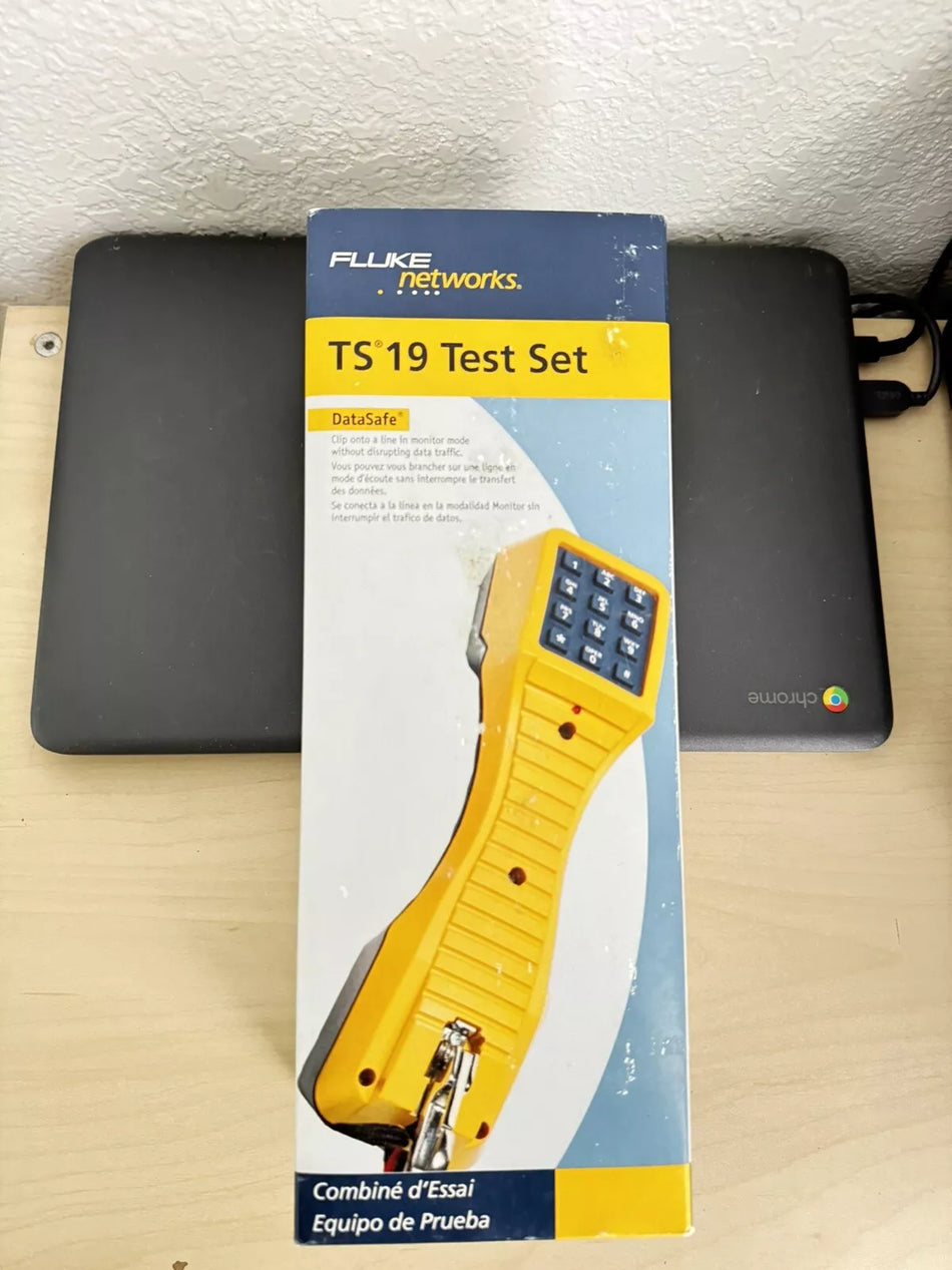 FLUKE TS19 Telephone Test Set with New Sealed Packaging
