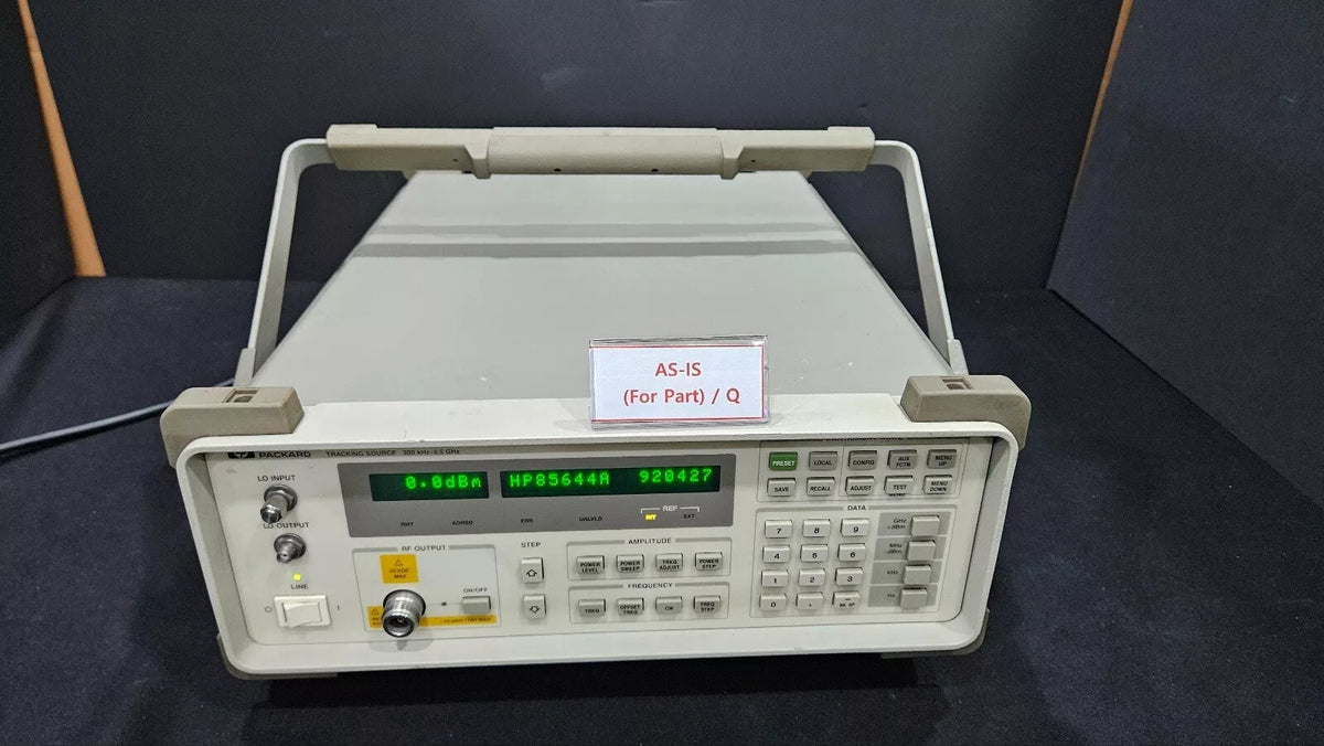 HP 85644A 300kHz-6.5GHz Tracking Source Not Working (0136)