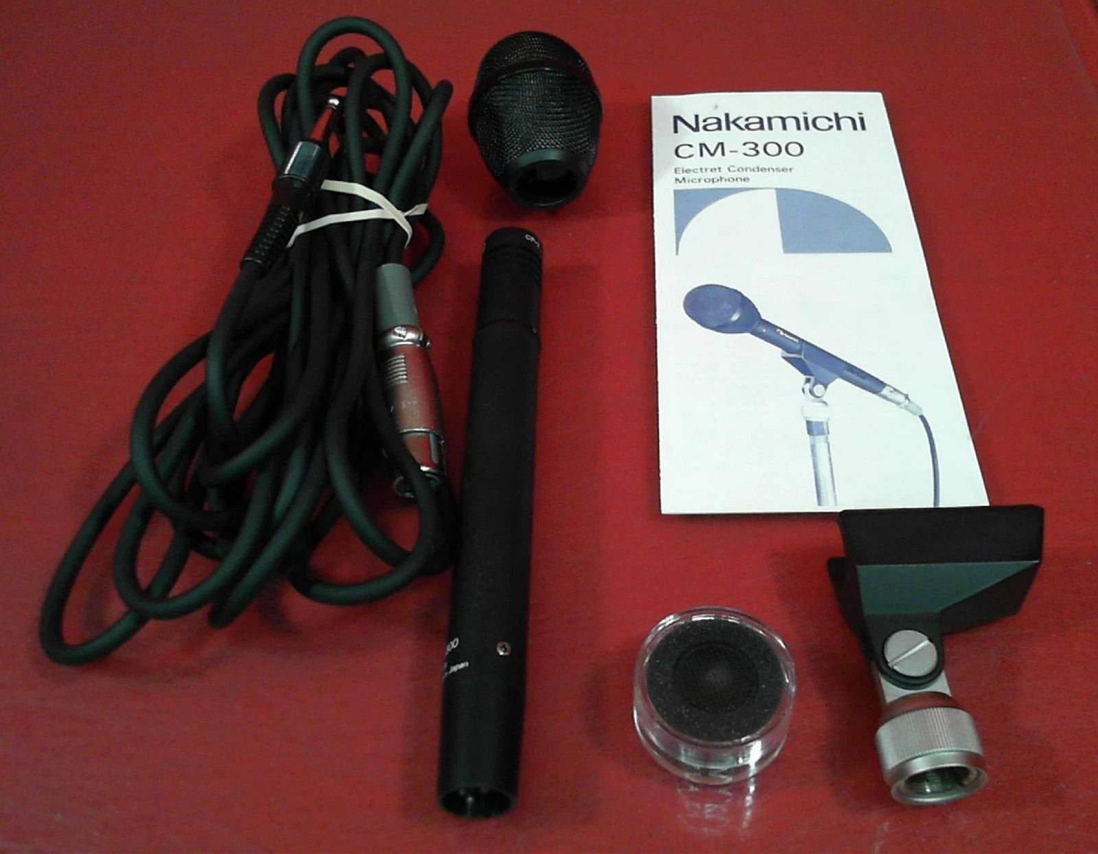 Nakamichi CM-300 AT417558584 Electret Condenser Microphone