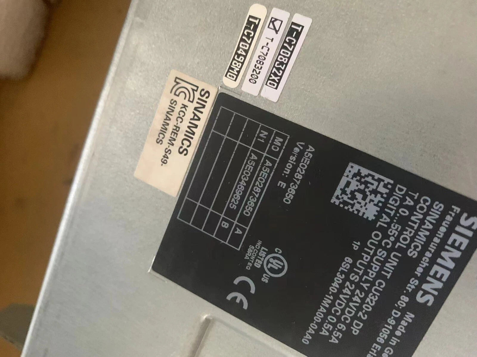 Siemens 6SL3040-1MA00-0AA0: Power Module for Variable Frequency Drives