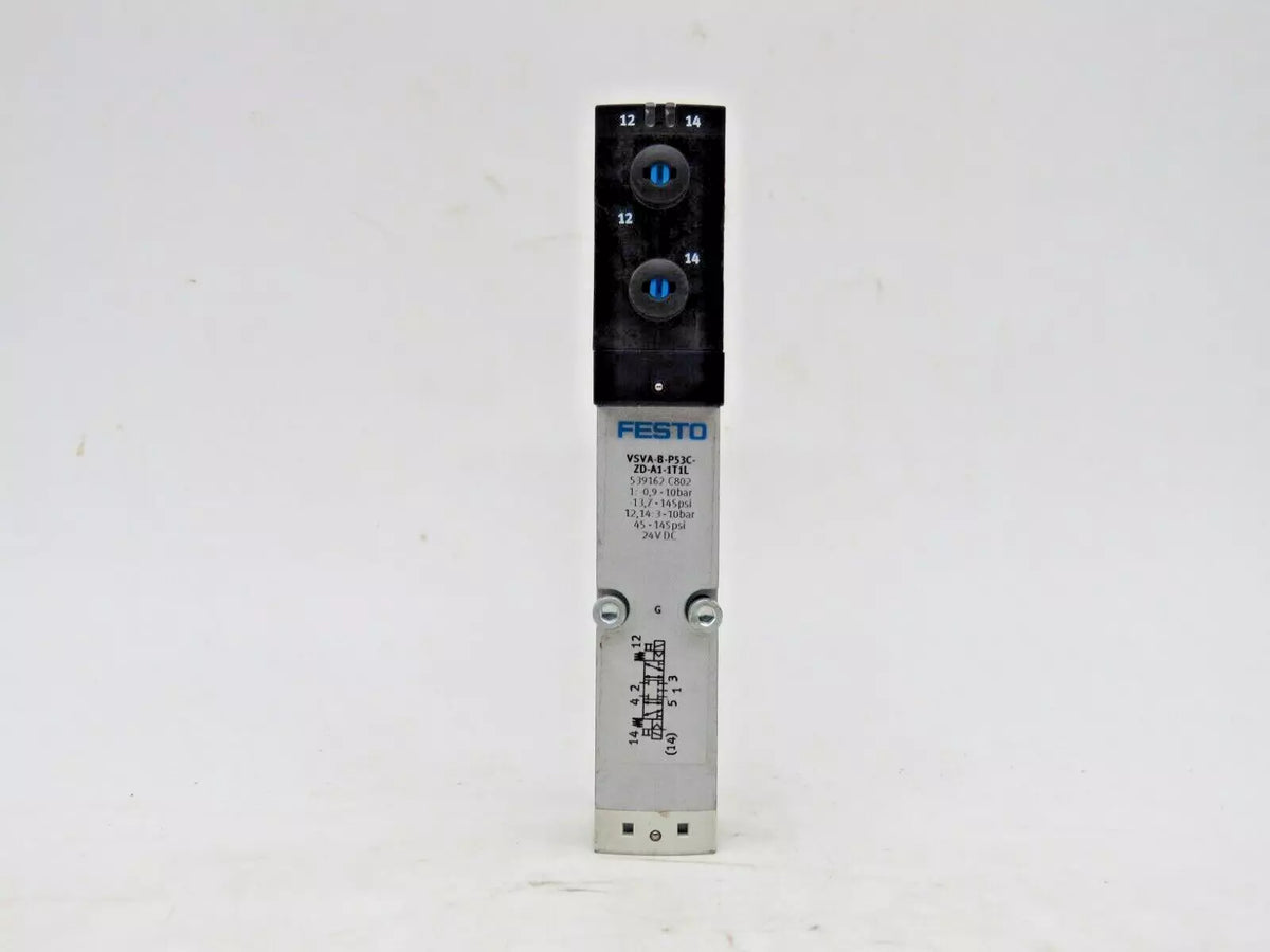 Festo VSVA-B-P53C-ZD-A1-1T1L Air Solenoid Valve 24 VDC