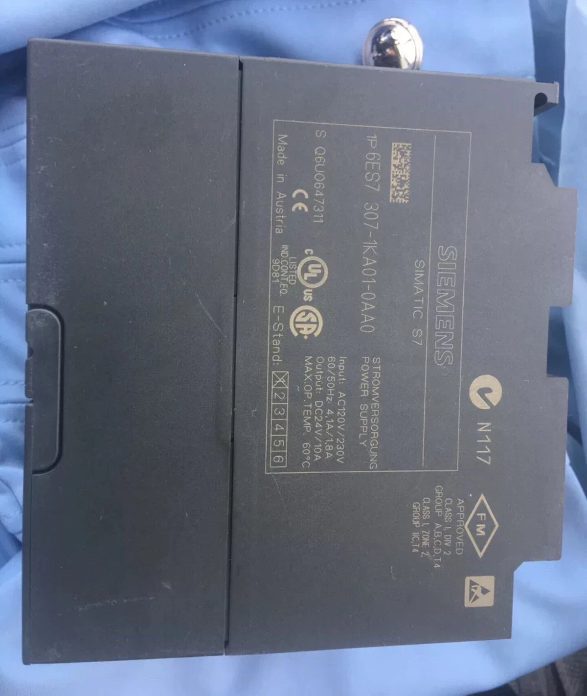 6ES7 307-1KA01-0AA0 PLC Digital Input Module - Siemens
