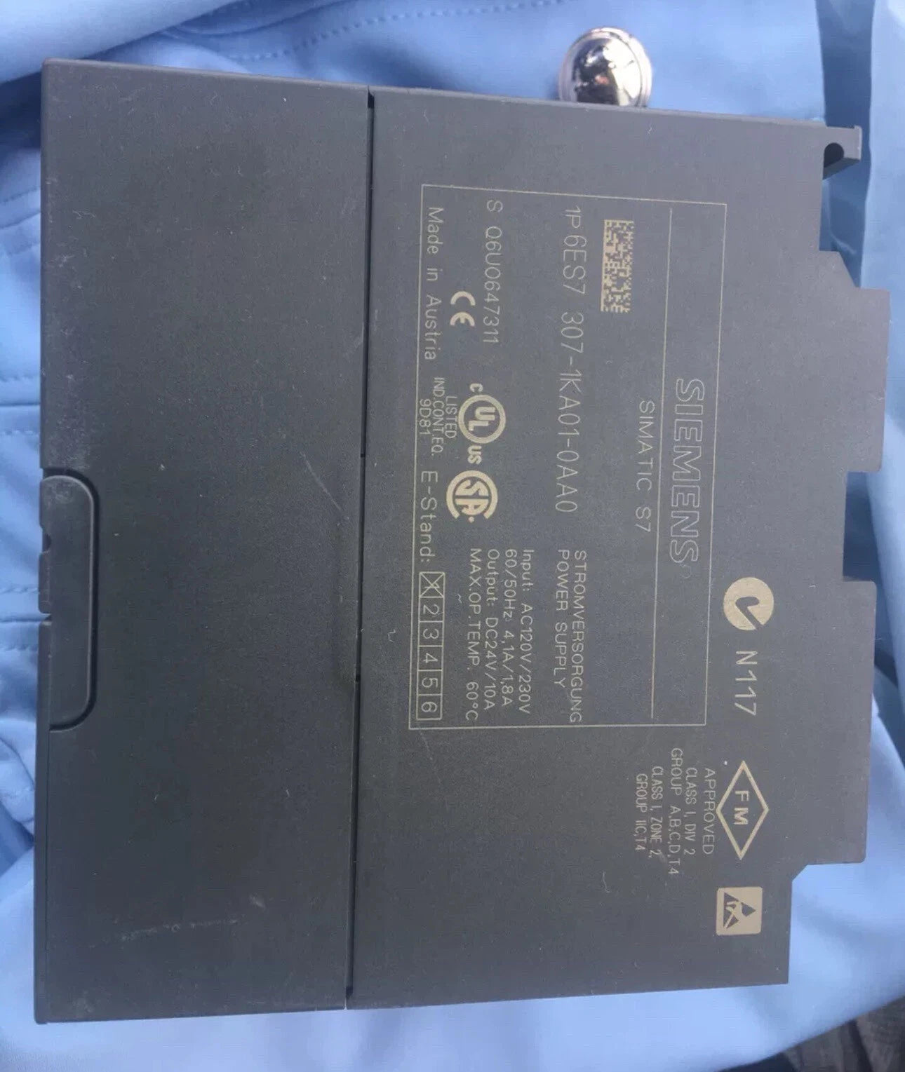 6ES7 307-1KA01-0AA0 PLC Digital Input Module - Siemens
