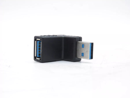 USB 3.0 AM to AF L Shape Converter Adapter 90 Degree Angle