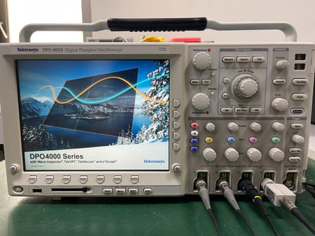 Tektronix DPO4034 Digital Phosphor Oscilloscope 350MHz 4 Channel , 2.5GS/s _2594 - XG eqpt