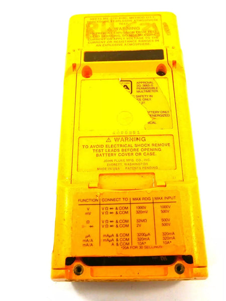 Fluke 27 Multimeter - Versatile Tool for Electrical Measurements