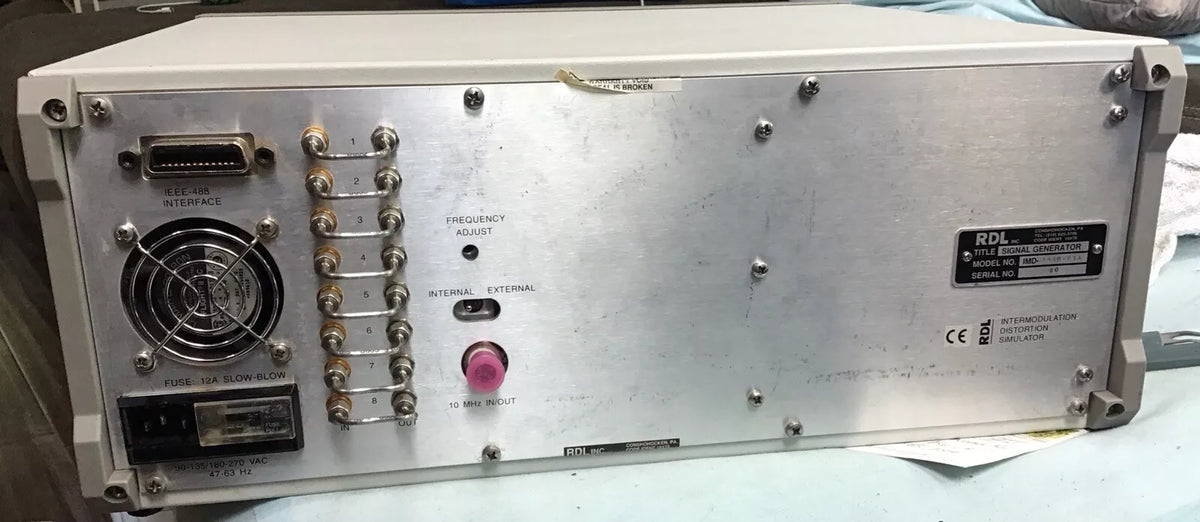 RDL IMD-181D-03A Intermodulation Distortion Simulator 1800 MHz - 2500 MHz