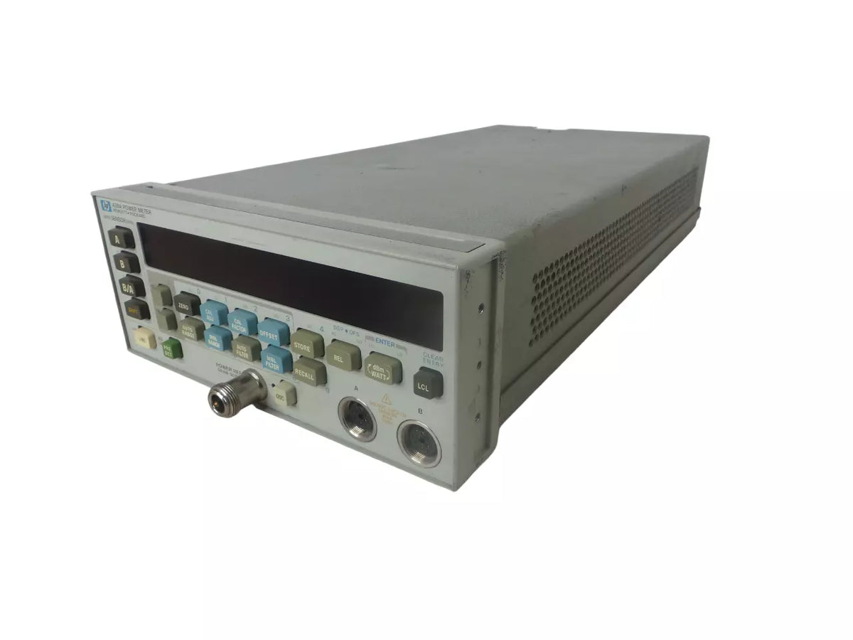 HP 438A Power Meter for Measuring Electrical Power Accurately