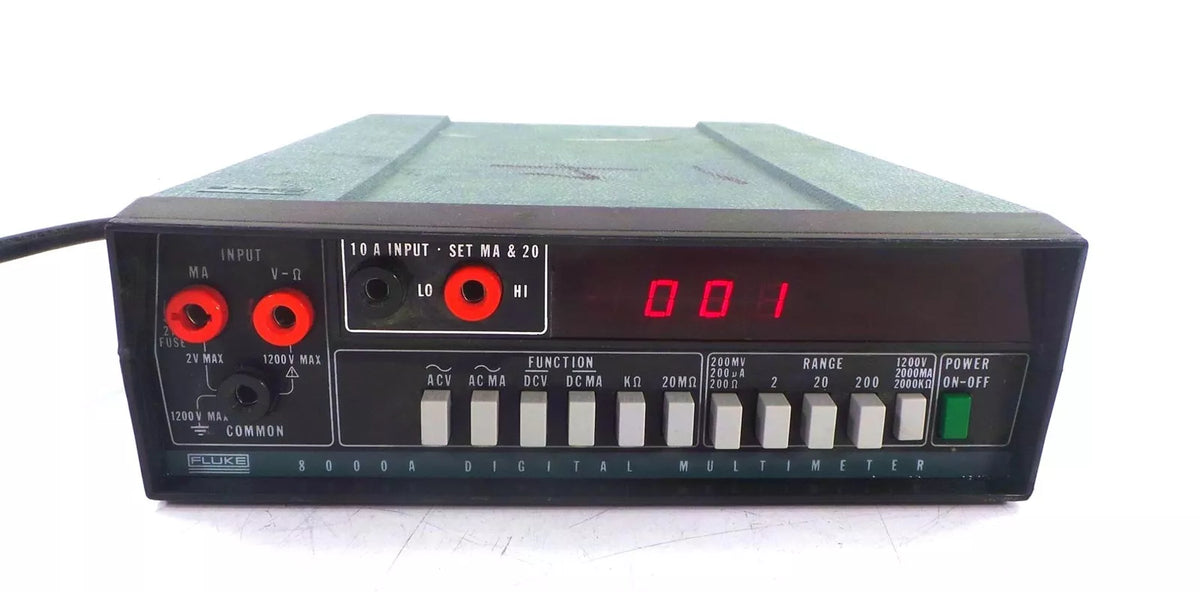 Fluke 8000A Digital Multimeter - High-Quality Multifunctional Test Tool