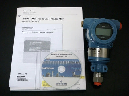 ROSEMOUNT 3051T -14.7 -150 psi (10,34 bar) Pressure Transmitter
