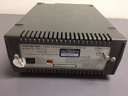 Wavetek Model 20 2MHz Function Generator