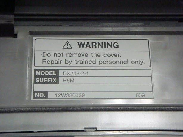 Yokogawa DX208 8ch 100MB Paperless Recorder FTP LAN