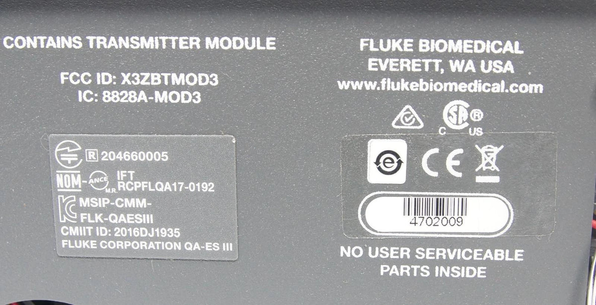 Fluke Biomedical QA-ESIII QA-ES3 Electrosurgery Analyzer
