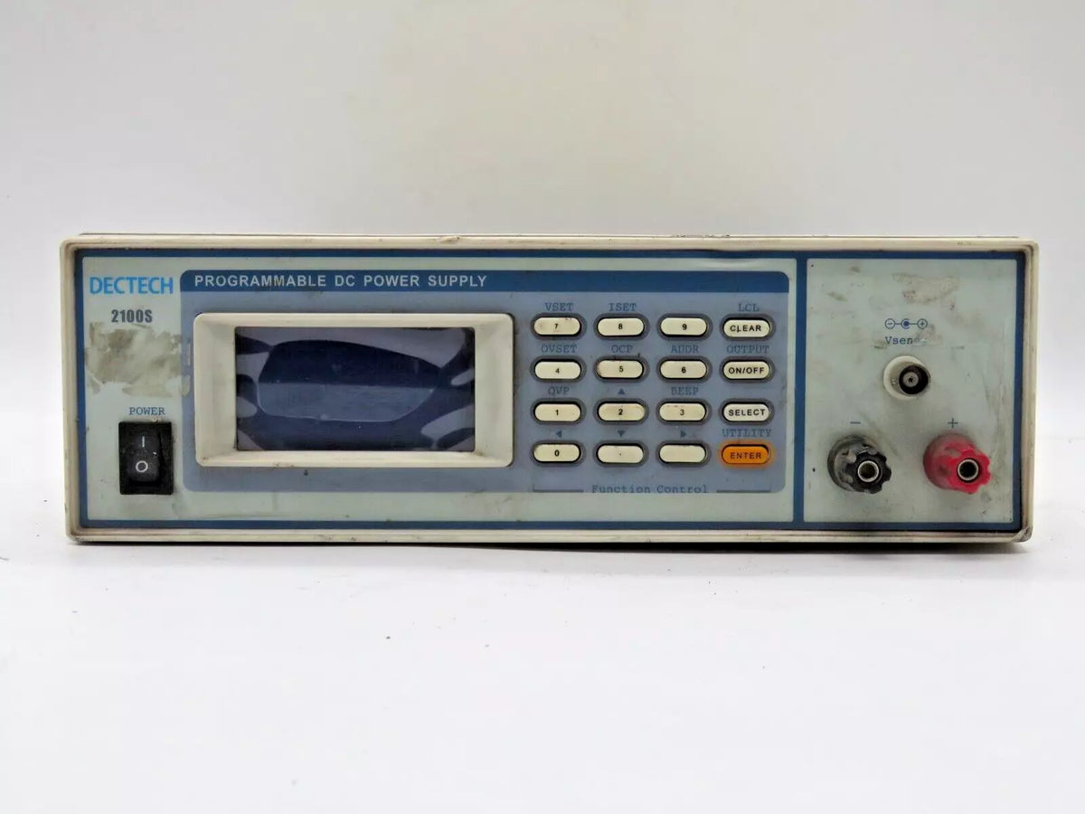 DECTECH 2100S Programmable DC Power Supply - Reliable Power Solution